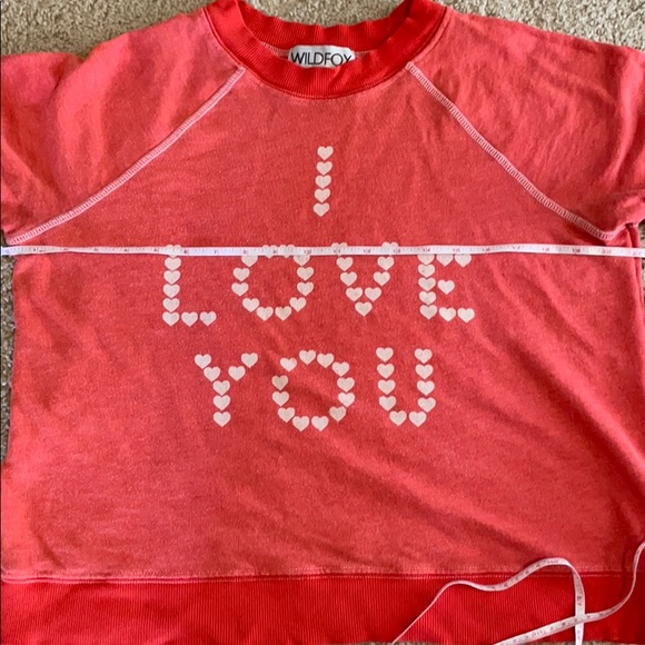 Wildfox I love you sweatshirt - Picture 3 of 7
